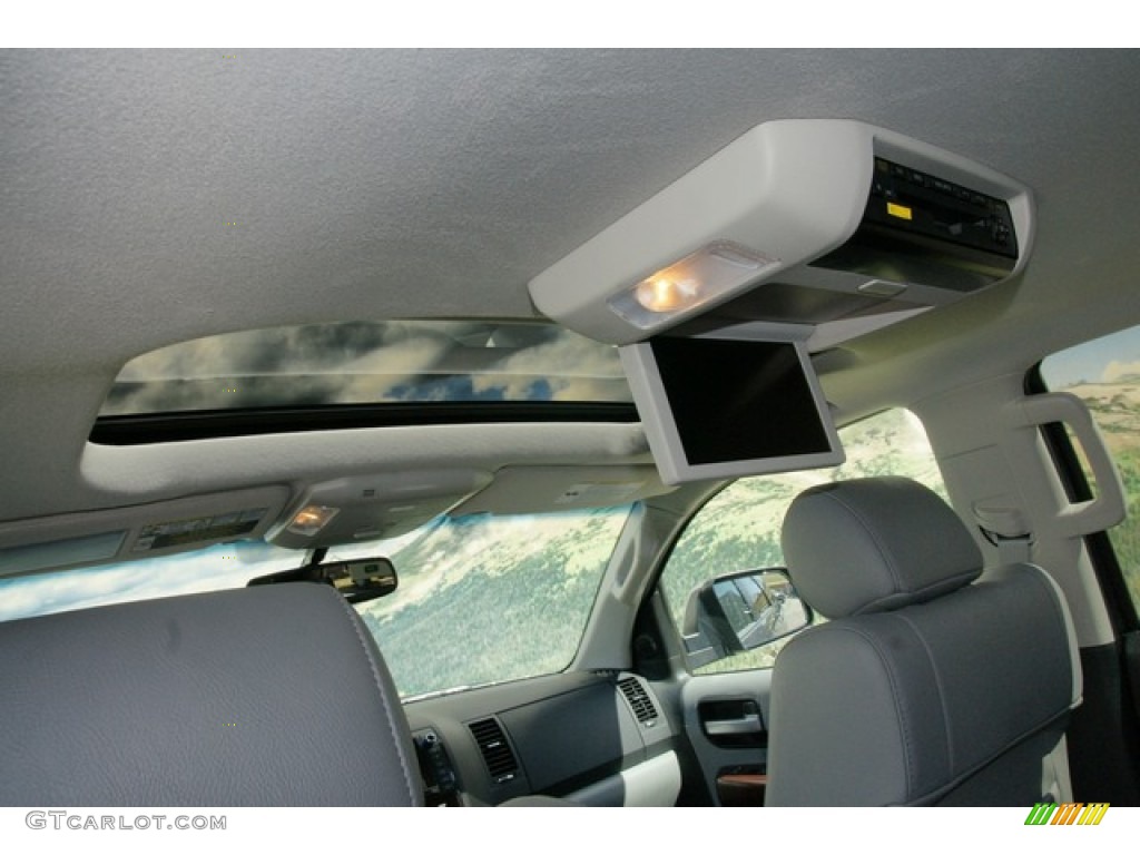 Black Interior 2012 Toyota Sequoia Platinum 4WD Photo #63149671