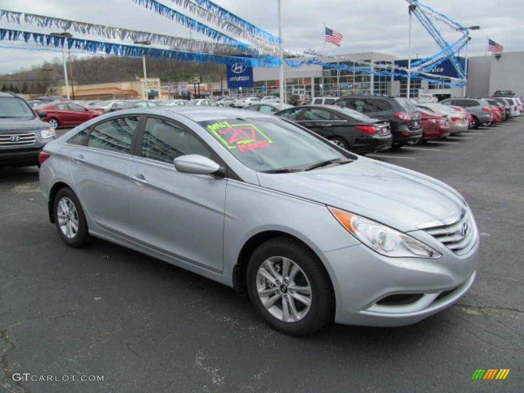 2012 Sonata GLS - Radiant Silver / Gray photo #1