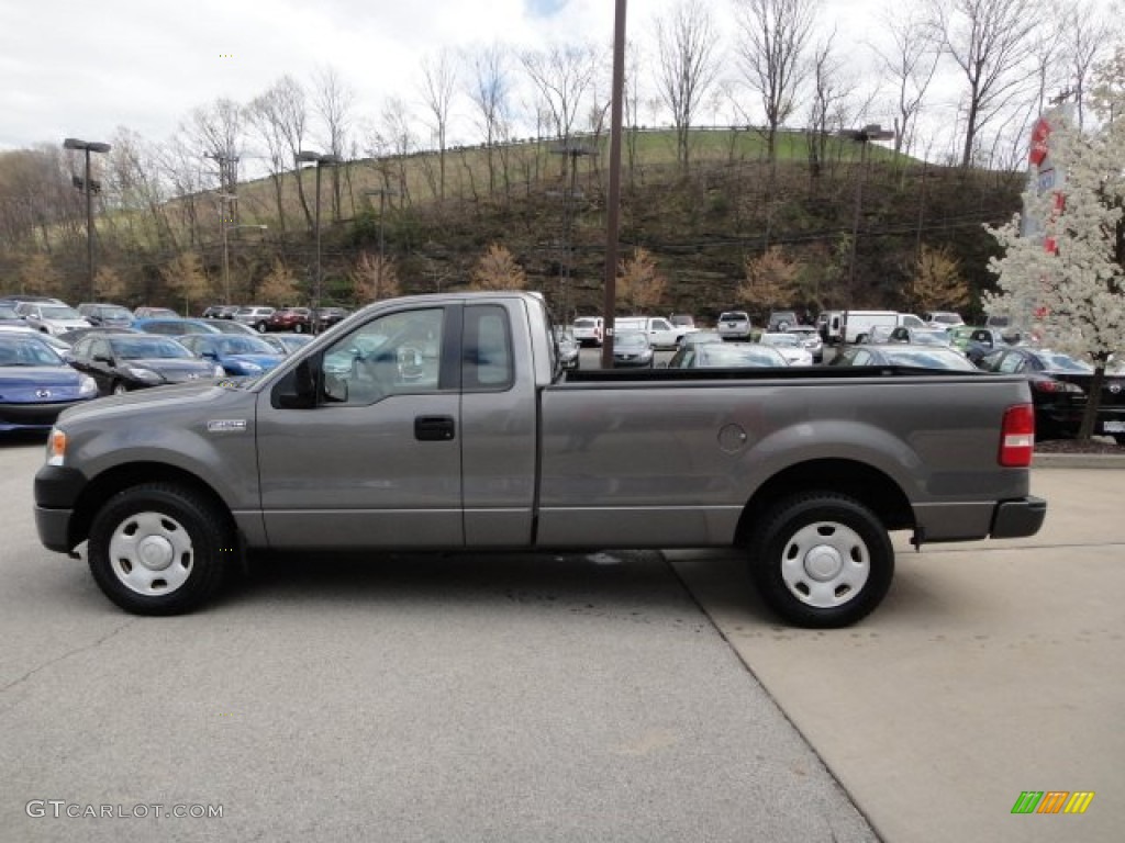 Dark Shadow Grey Metallic 2005 Ford F150 XL Regular Cab Exterior Photo #63151270