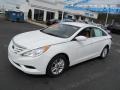 2012 Shimmering White Hyundai Sonata GLS  photo #3