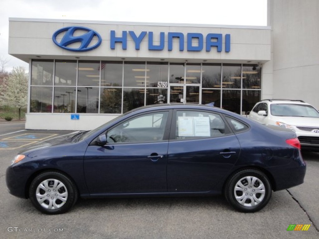 Regatta Blue Hyundai Elantra