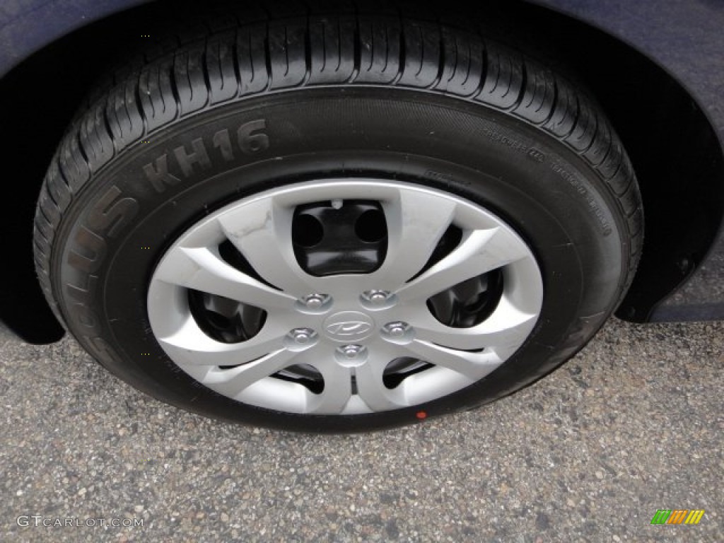 2010 Elantra GLS - Regatta Blue / Gray photo #9