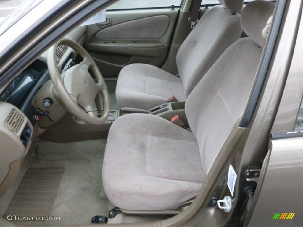 Light Neutral Interior 1999 Chevrolet Prizm Standard Prizm Model Photo #63152446