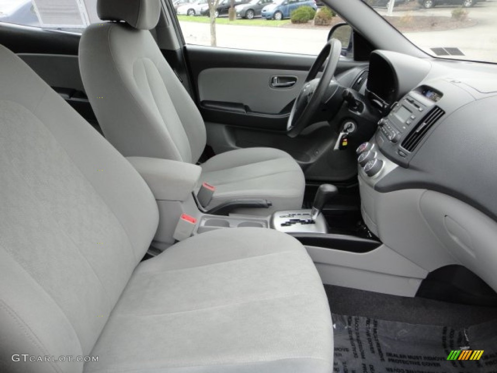 2010 Elantra GLS - Regatta Blue / Gray photo #11