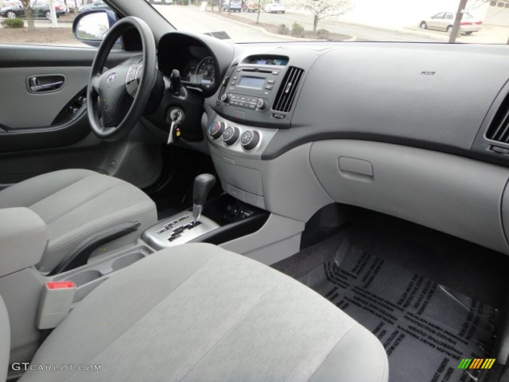 2010 Elantra GLS - Regatta Blue / Gray photo #12