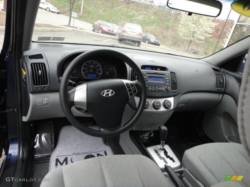 2010 Elantra GLS - Regatta Blue / Gray photo #18