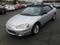 Bright Silver Metallic 2003 Chrysler Sebring Limited Convertible Exterior