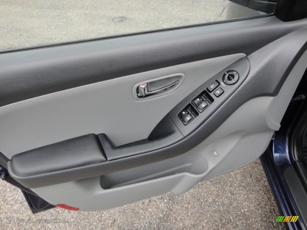 2010 Elantra GLS - Regatta Blue / Gray photo #20