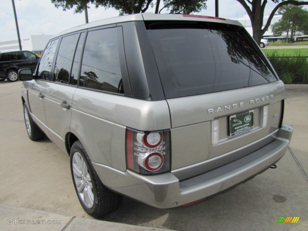 2010 Range Rover HSE - Ipanema Sand Metallic / Arabica Brown/Ivory White photo #8