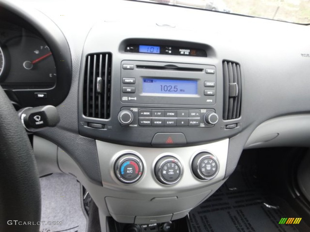 2010 Elantra GLS - Regatta Blue / Gray photo #23