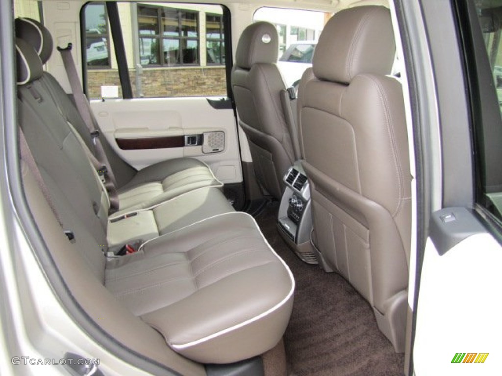 Arabica Brown/Ivory White Interior 2010 Land Rover Range Rover HSE Photo #63152734