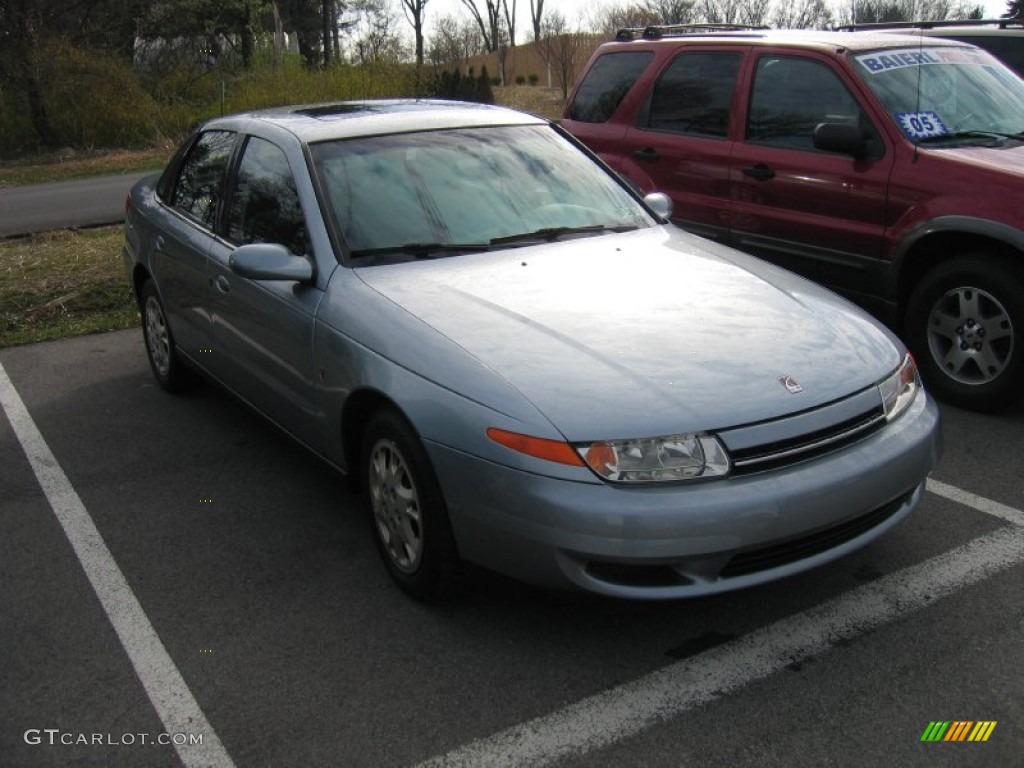 2002 L Series L200 Sedan - Silver Blue / Gray photo #1