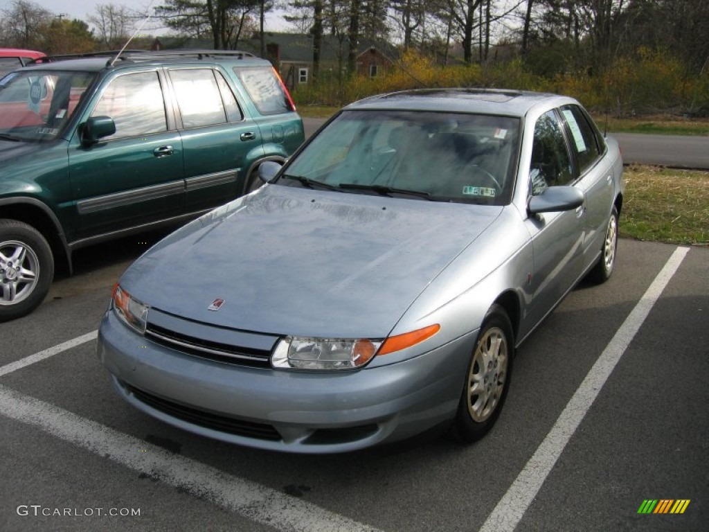 2002 L Series L200 Sedan - Silver Blue / Gray photo #2