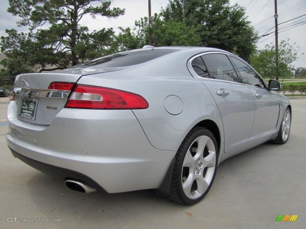 Liquid Silver Metallic 2009 Jaguar XF Supercharged Exterior Photo #63153112