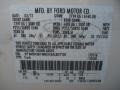 UG: White Platinum Tri-Coat 2013 Ford Explorer Limited 4WD Color Code