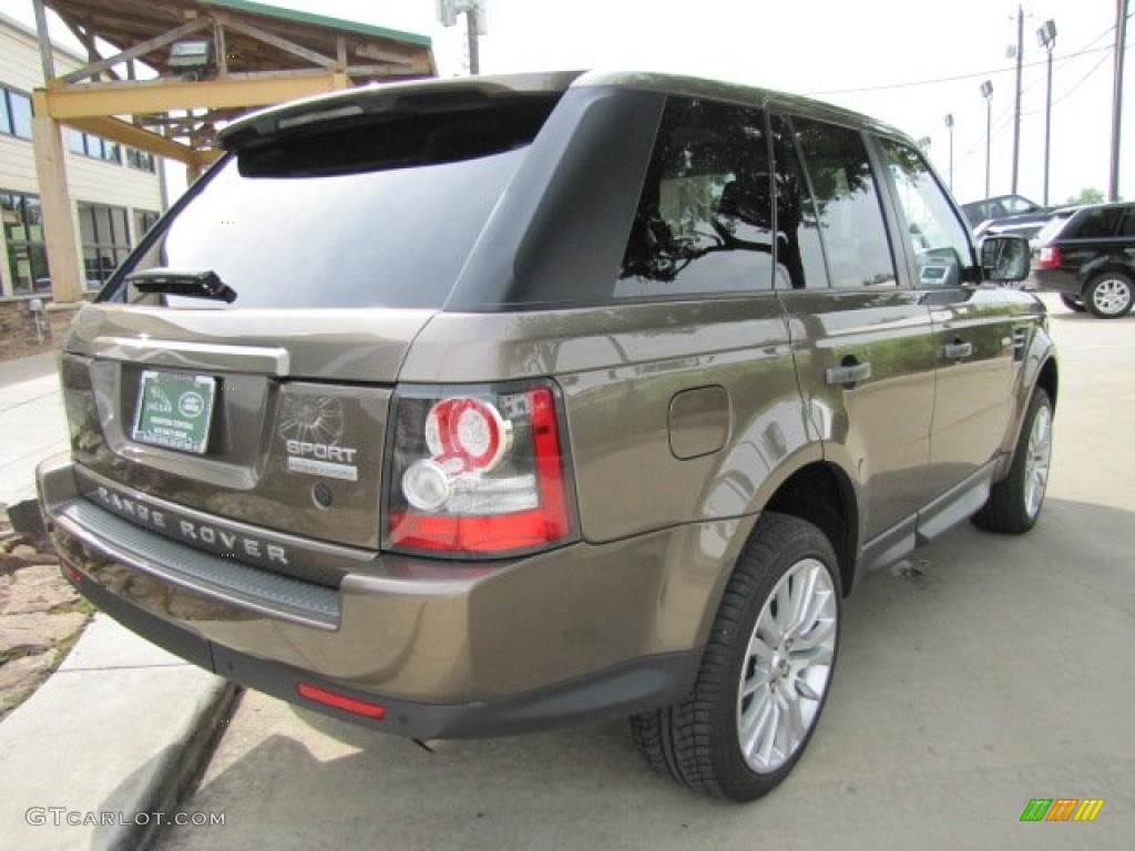 2011 Range Rover Sport HSE LUX - Nara Bronze Metallic / Arabica/Almond photo #10