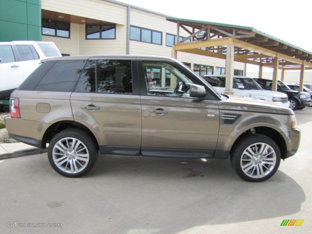 2011 Range Rover Sport HSE LUX - Nara Bronze Metallic / Arabica/Almond photo #11