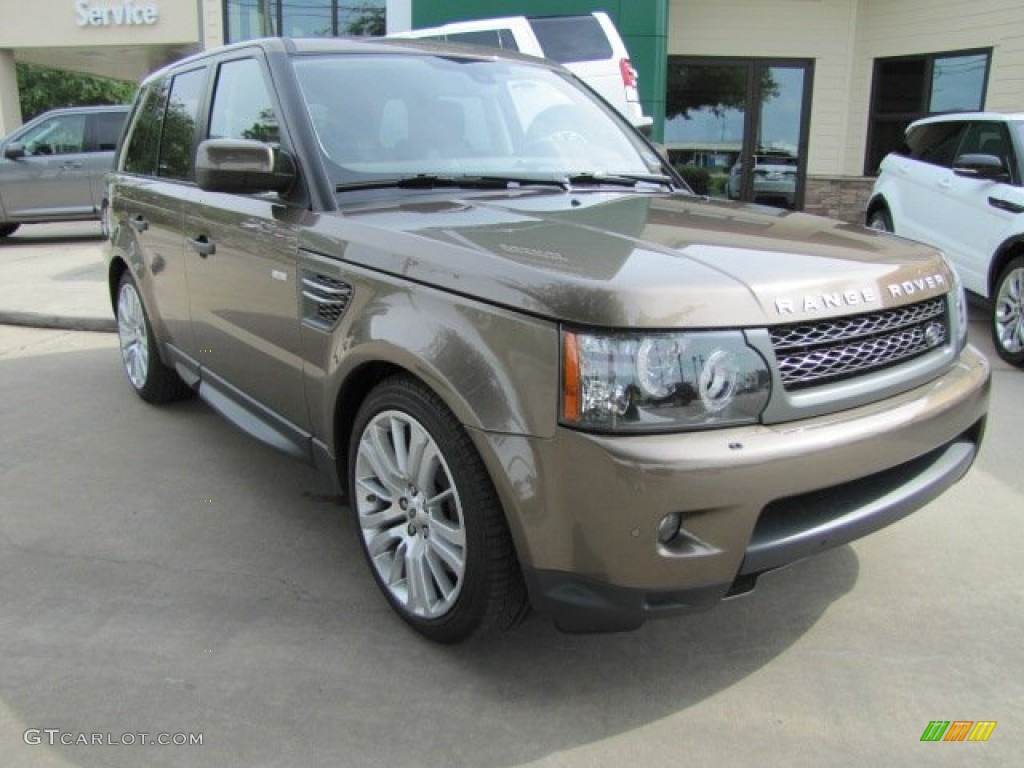 2011 Range Rover Sport HSE LUX - Nara Bronze Metallic / Arabica/Almond photo #14