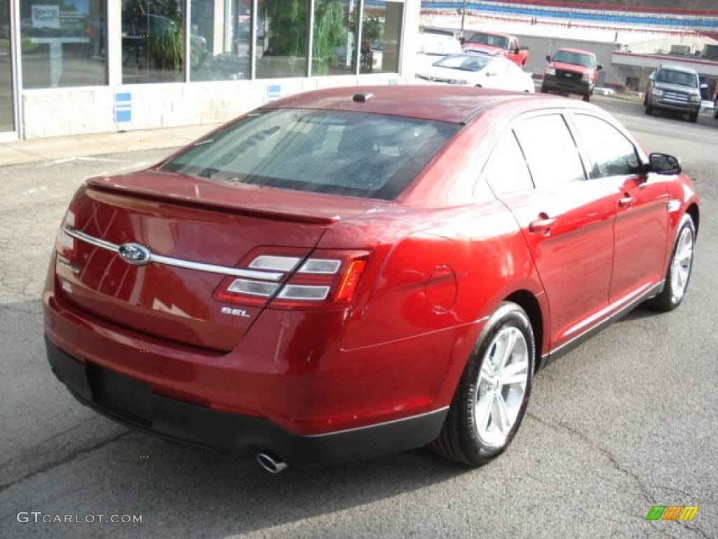 Ruby Red Metallic 2013 Ford Taurus SEL Exterior Photo #63154066