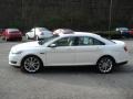 2013 White Platinum Tri-Coat Ford Taurus Limited AWD  photo #5