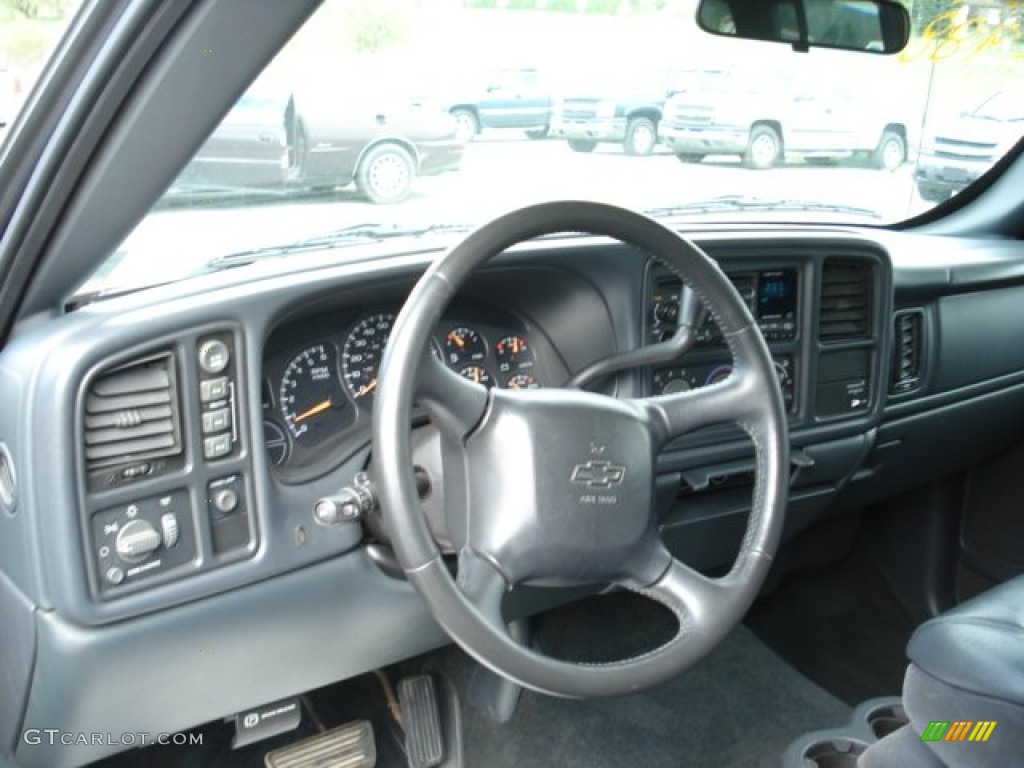 2002 Silverado 1500 LT Extended Cab 4x4 - Dark Carmine Red Metallic / Graphite Gray photo #8