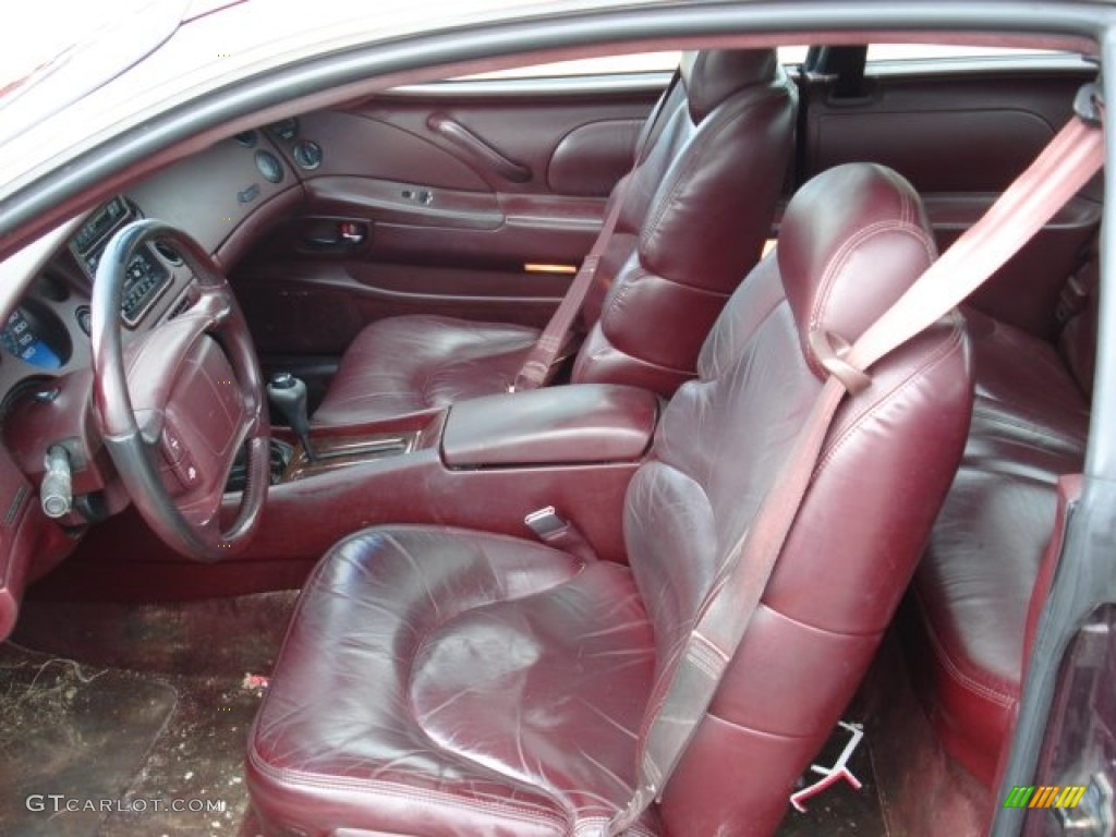 1996 Buick Riviera Supercharged Coupe Interior Color Photos