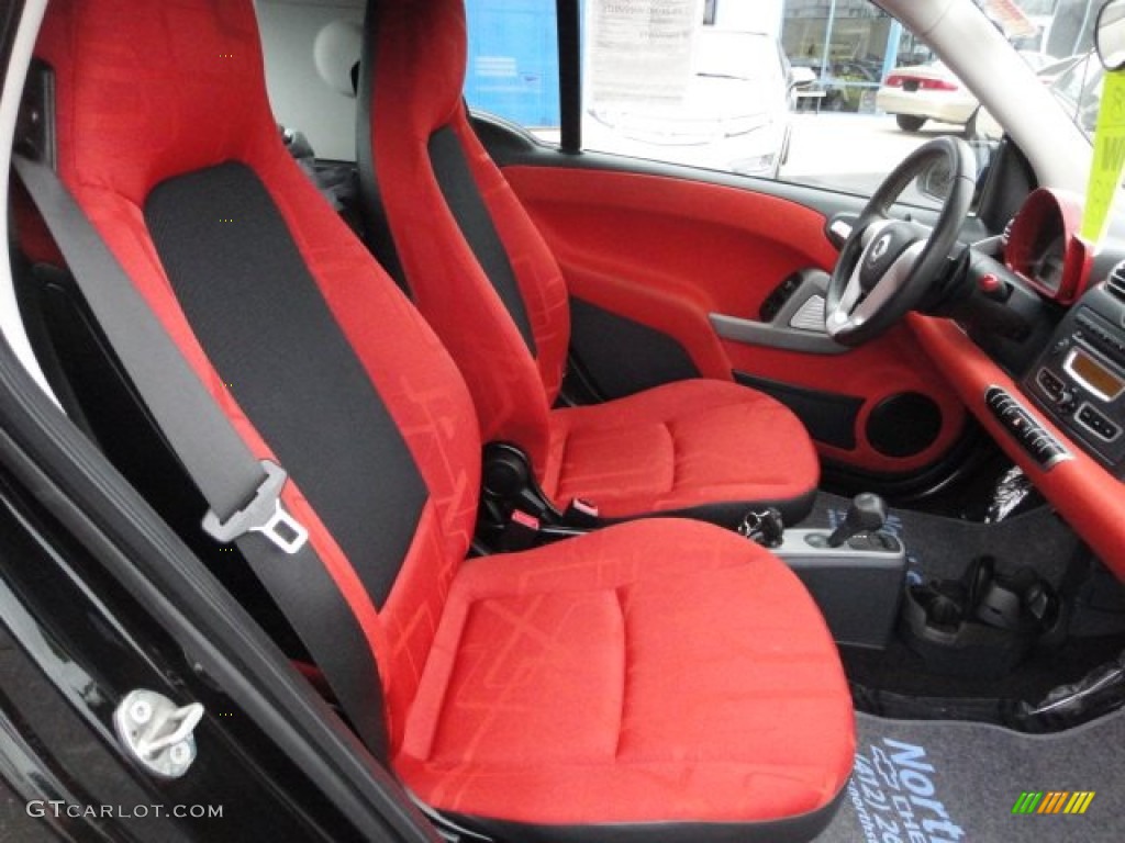 Design Red Interior 2008 Smart fortwo passion coupe Photo #63155198