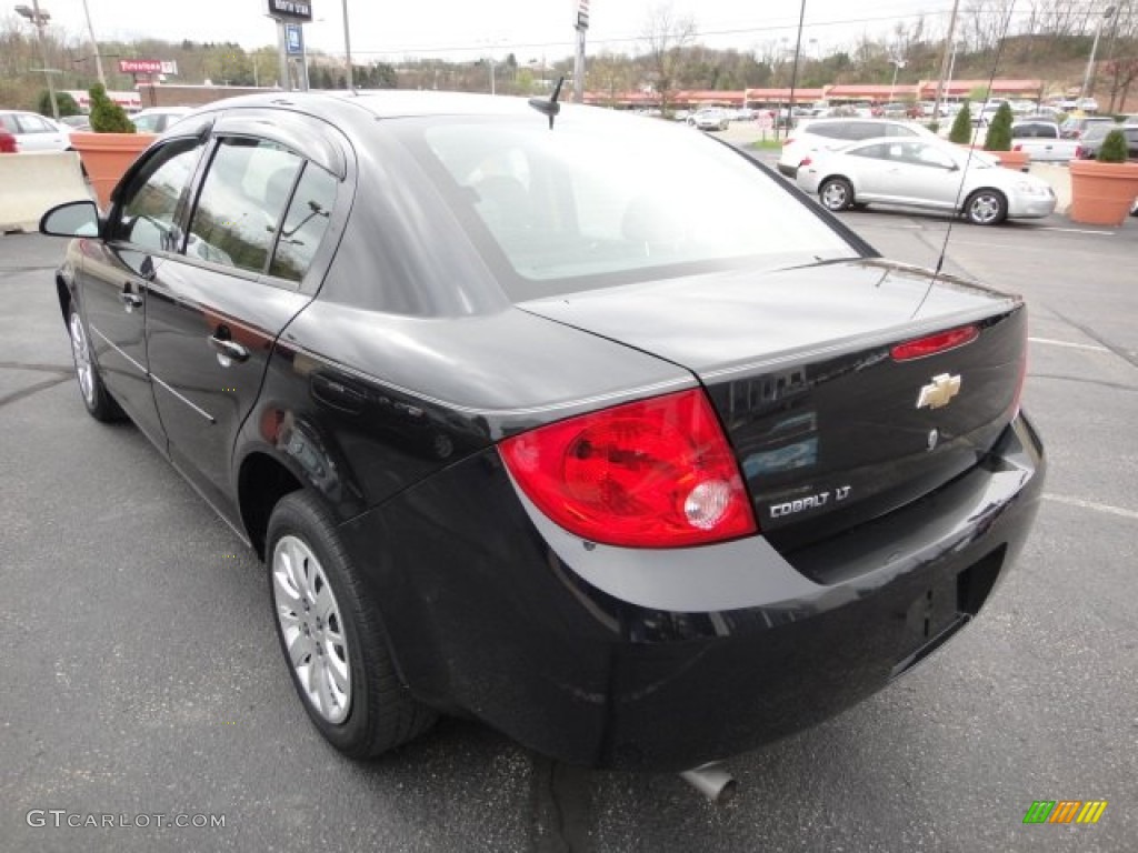 2010 Cobalt LT Sedan - Black Granite Metallic / Ebony photo #5