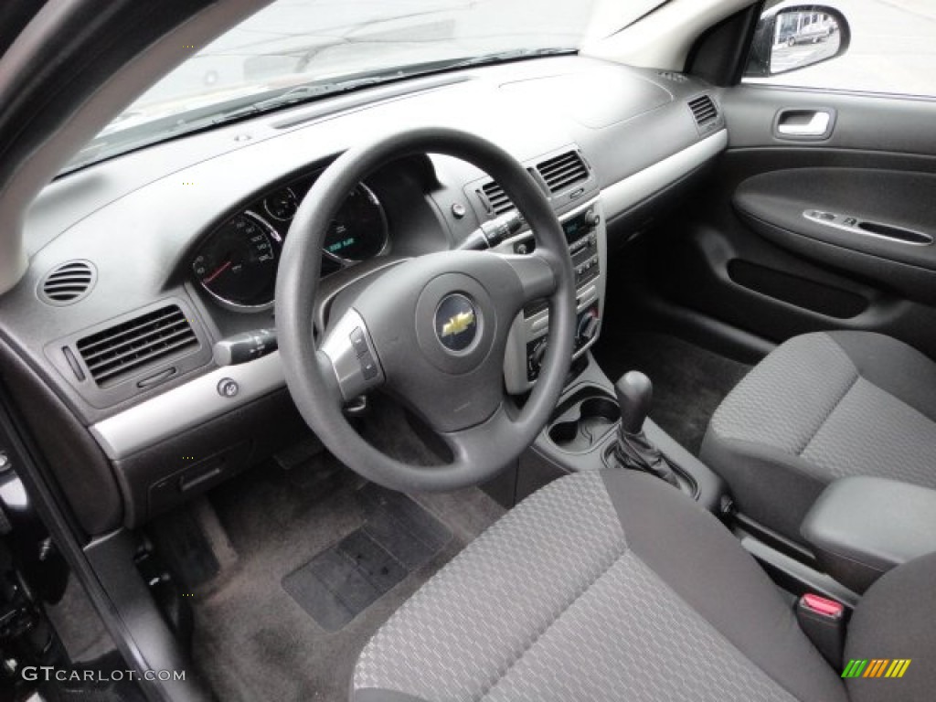 2010 Cobalt LT Sedan - Black Granite Metallic / Ebony photo #15