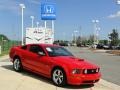 2008 Torch Red Ford Mustang GT Premium Coupe  photo #2