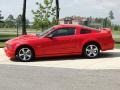 2008 Torch Red Ford Mustang GT Premium Coupe  photo #6