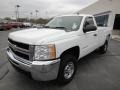 2007 Summit White Chevrolet Silverado 2500HD LT Regular Cab 4x4  photo #7