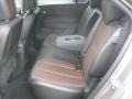 2012 Chevrolet Equinox Brownstone/Jet Black Interior Rear Seat Photo
