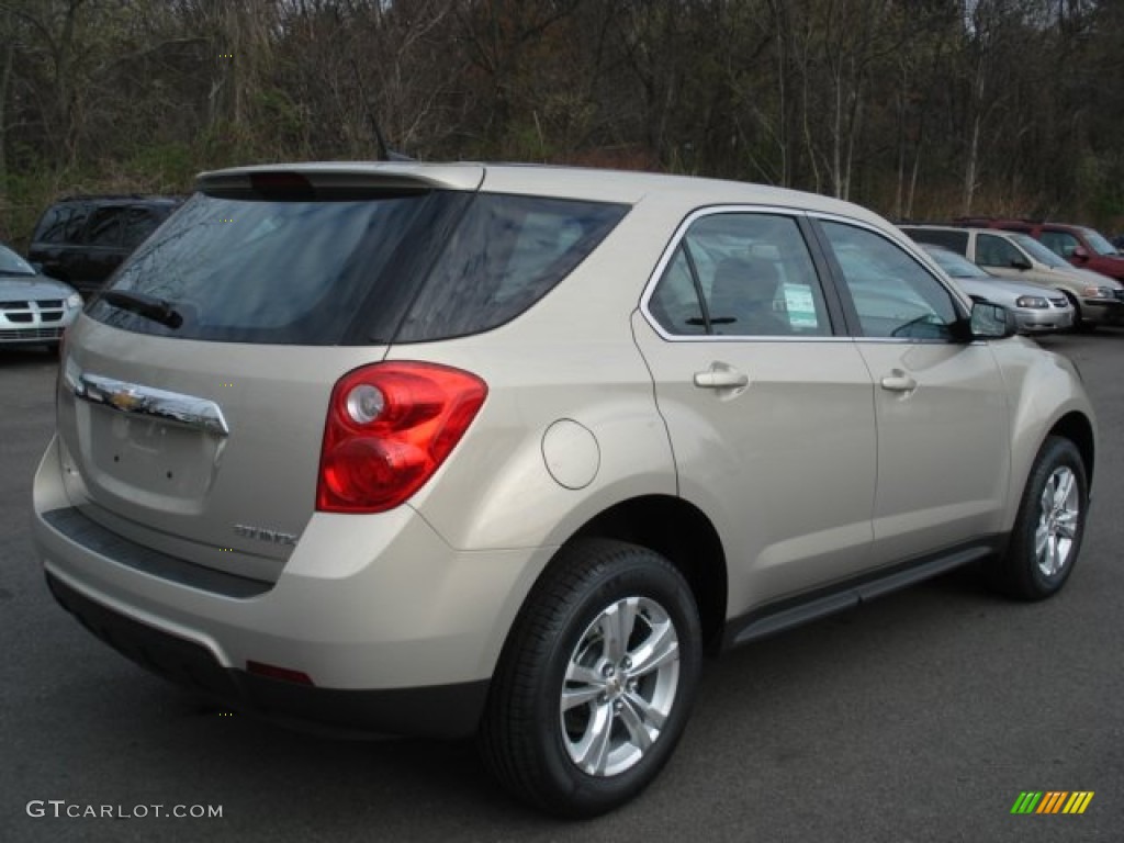 2012 Equinox LT - Gold Mist Metallic / Jet Black photo #8