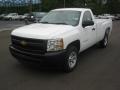 Summit White - Silverado 1500 Work Truck Regular Cab Photo No. 1