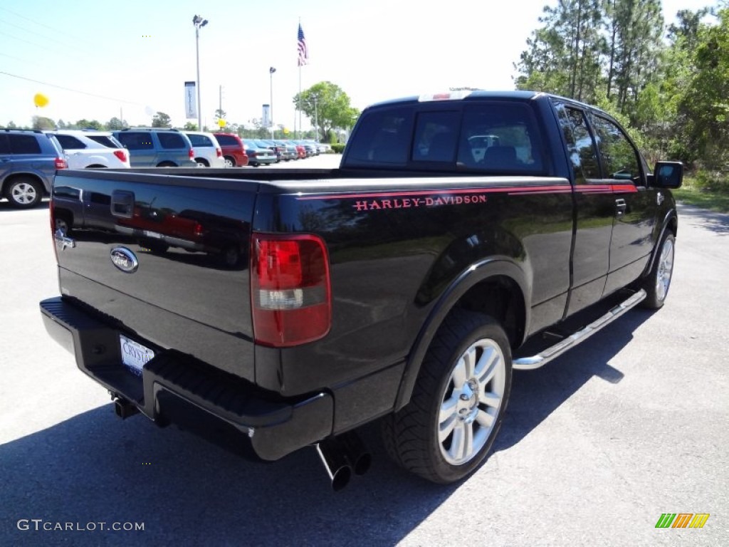 2006 F150 Harley-Davidson SuperCab - Black / Black photo #8