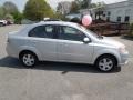 2010 Cosmic Silver Chevrolet Aveo LT Sedan  photo #3