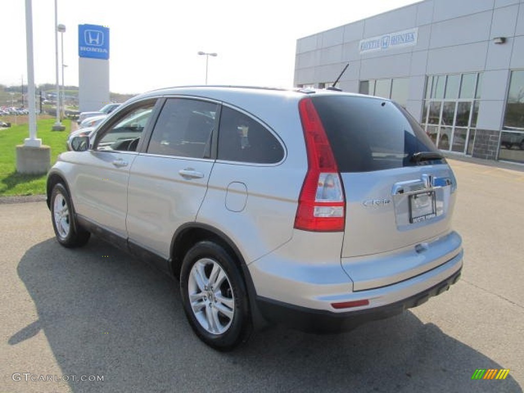 2011 CR-V EX-L 4WD - Alabaster Silver Metallic / Black photo #16