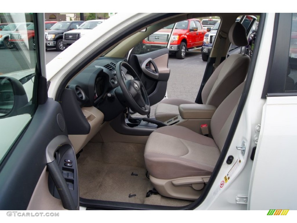 Taupe Interior 2007 Toyota RAV4 I4 Photo #63161379