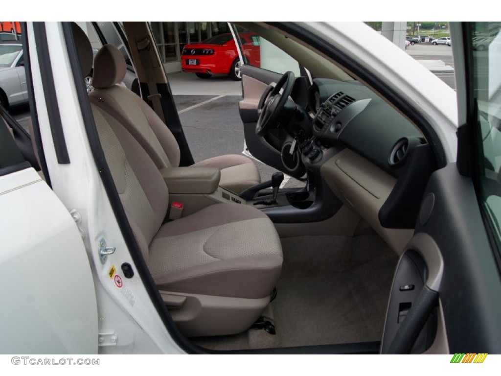 Taupe Interior 2007 Toyota RAV4 I4 Photo #63161403