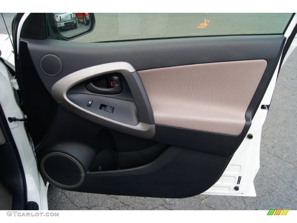 2007 Toyota RAV4 I4 Taupe Door Panel Photo #63161415