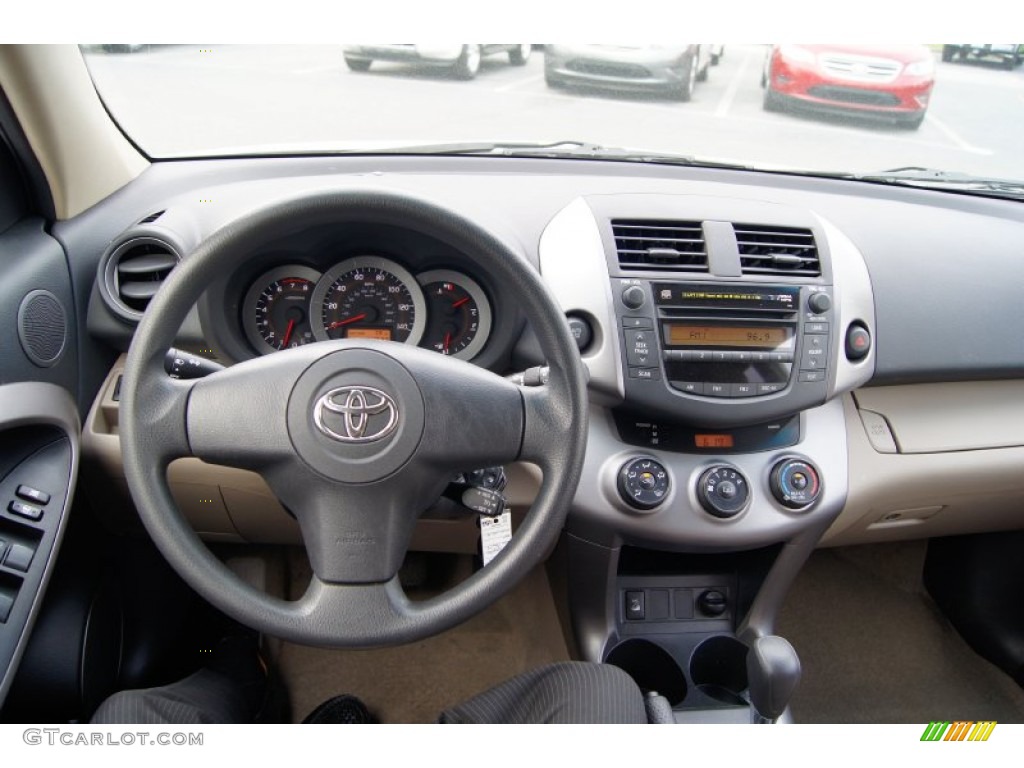2007 Toyota RAV4 I4 Taupe Dashboard Photo #63161457