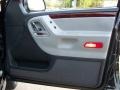Dark Slate Gray/Light Slate Gray 2002 Jeep Grand Cherokee Overland 4x4 Door Panel