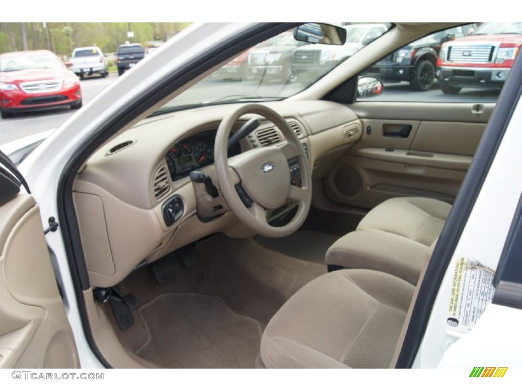 Medium/Dark Pebble Interior 2005 Ford Taurus SE Photo #63162073