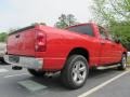 2008 Flame Red Dodge Ram 1500 SLT Quad Cab  photo #3