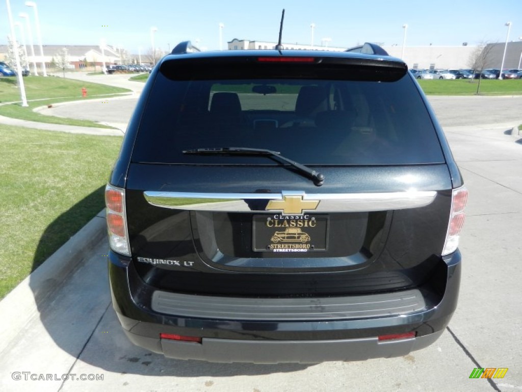 2009 Equinox LT - Black Granite Metallic / Light Gray photo #4