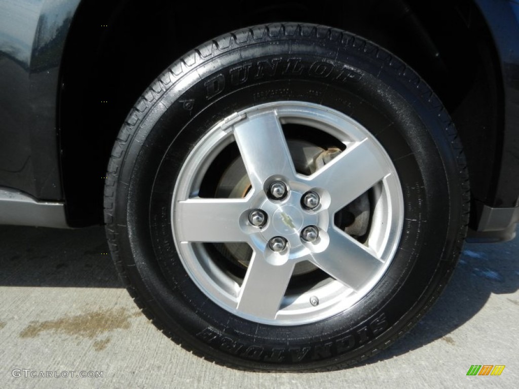 2009 Equinox LT - Black Granite Metallic / Light Gray photo #9