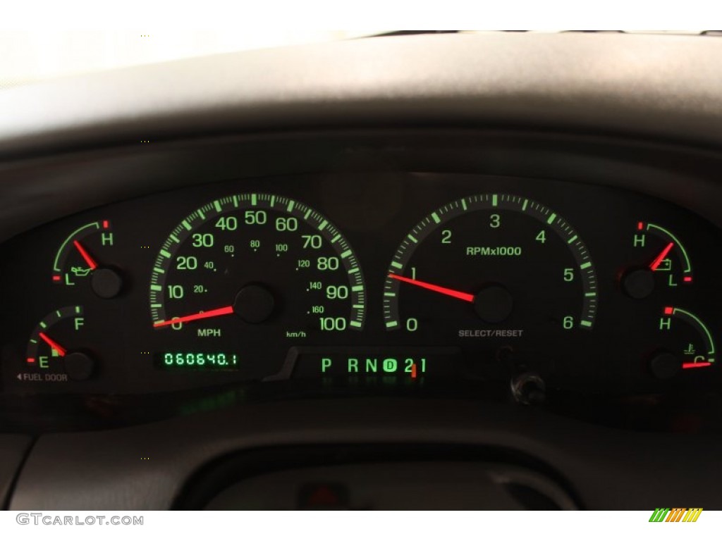 2003 Ford F150 XLT Regular Cab 4x4 Gauges Photo #63164083