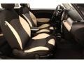 Ray Cream White Leather/Black Cloth Interior Photo for 2009 Mini Cooper #63164234