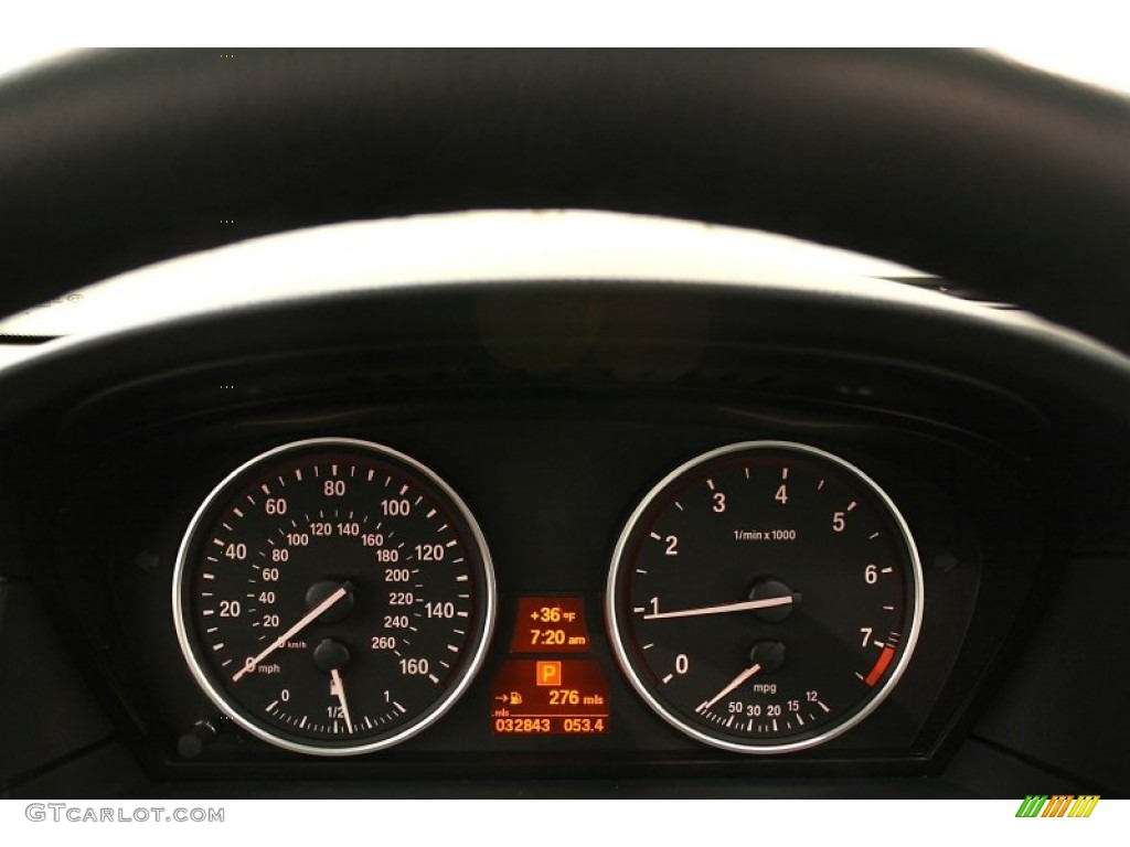 2009 5 Series 528xi Sedan - Deep Sea Blue Metallic / Grey Dakota Leather photo #15